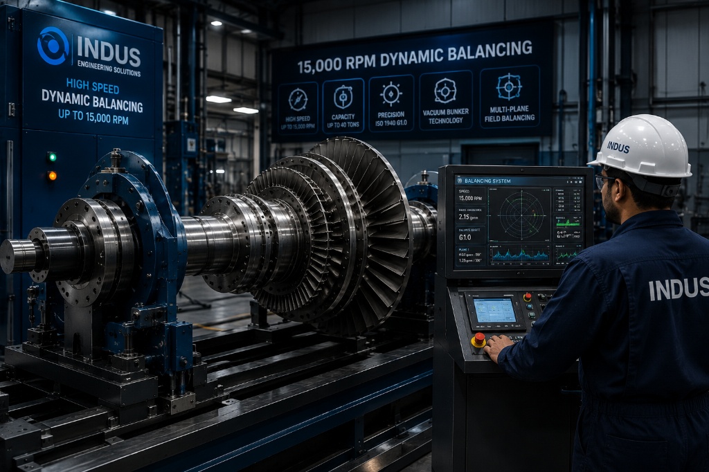 15,000 RPM Dynamic Balancing